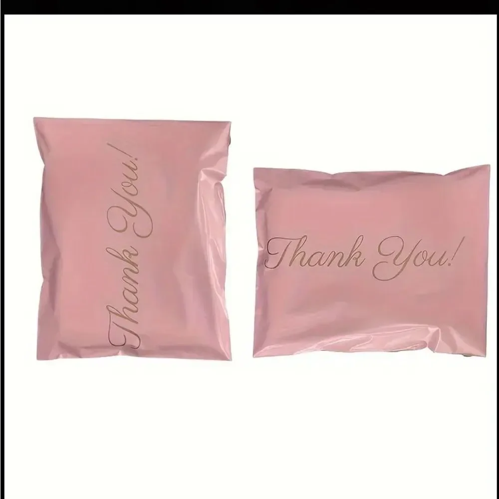 Reseller Shipping Bundle 525 pcs Polymailers Stickers Bags Pink Small Business